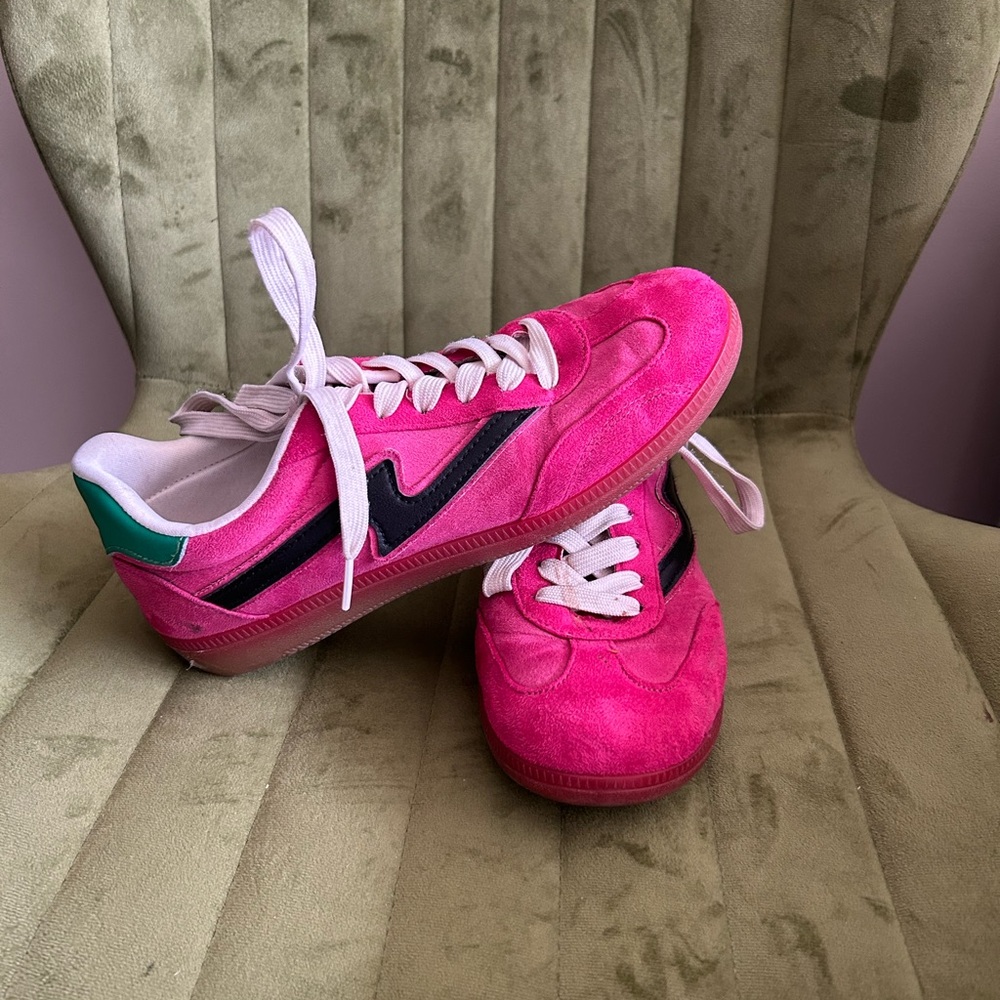 Pink & Green Project Cloud Sneakers